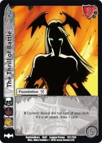 The Thrill of Battle - Capcom Casual League Kit - UniVersus card