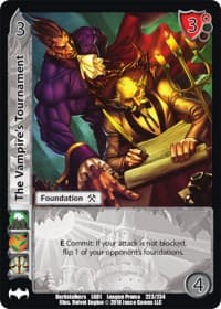 The Vampire's Tournament - Capcom Casual League Kit - UniVersus card