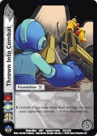 Thrown Into Combat - Capcom Casual League Kit - UniVersus card