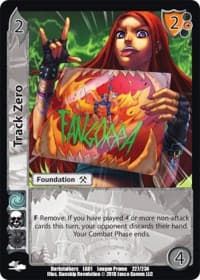 Track Zero - Capcom Casual League Kit - UniVersus card