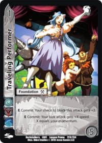 Traveling Performer - Capcom Casual League Kit - UniVersus card