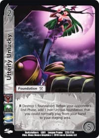 Utterly Unlucky - Capcom Casual League Kit - UniVersus card