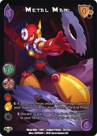 Metal Man* - Capcom Casual League Kit - UniVersus card