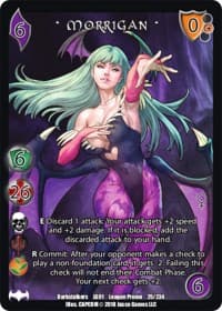 Morrigan* - Capcom Casual League Kit - UniVersus card