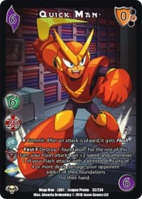 Quick Man* - Capcom Casual League Kit - UniVersus card