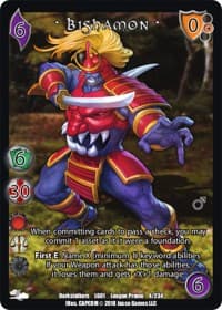 Bishamon* - Capcom Casual League Kit - UniVersus card
