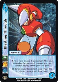 Blasting Through - Capcom Casual League Kit - UniVersus card