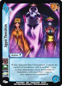 Igyo Tenshin - Capcom Casual League Kit - UniVersus card