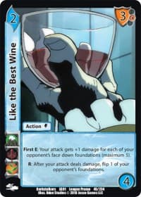 Like the Best Wine - Capcom Casual League Kit - UniVersus card