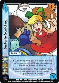 Sisterly Scolding - Capcom Casual League Kit - UniVersus card
