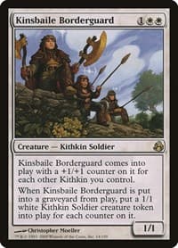 Kinsbaile Borderguard - Morningtide - Magic: The Gathering card
