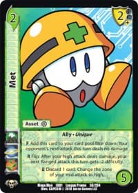 Met - Capcom Casual League Kit - UniVersus card
