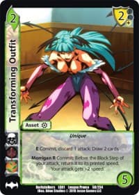 Transforming Outfit - Capcom Casual League Kit - UniVersus card