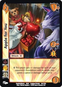 Apple for You - Capcom Casual League Kit - UniVersus card
