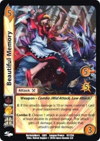 Beautiful Memory - Capcom Casual League Kit - UniVersus card