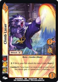Climb Laser - Capcom Casual League Kit - UniVersus card