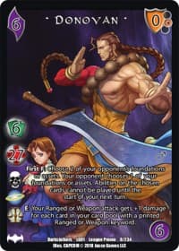 Donovan* - Capcom Casual League Kit - UniVersus card