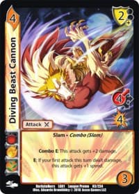 Diving Beast Cannon - Capcom Casual League Kit - UniVersus card