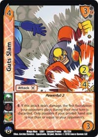 Guts Slam - Capcom Casual League Kit - UniVersus card