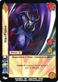 Ira=Piano - Capcom Casual League Kit - UniVersus card