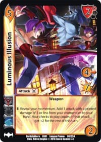 Luminous Illusion - Capcom Casual League Kit - UniVersus card