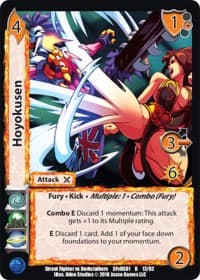 Hoyokusen - Street Fighter vs. Darkstalkers - UniVersus card