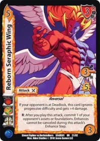 Reborn Seraphic Wing - Street Fighter vs. Darkstalkers - UniVersus card