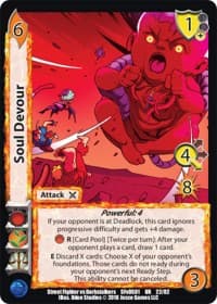 Soul Devour - Street Fighter vs. Darkstalkers - UniVersus card