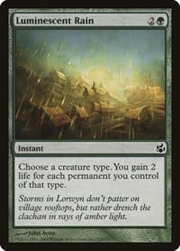 Luminescent Rain - Morningtide - Magic: The Gathering card