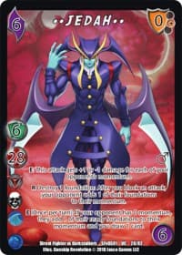 Jedah** - Street Fighter vs. Darkstalkers - UniVersus card