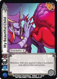 My Beautiful Child - Street Fighter vs. Darkstalkers - UniVersus card