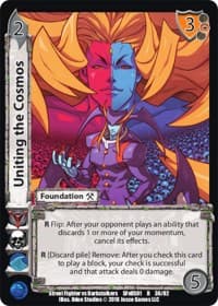 Uniting the Cosmos - Street Fighter vs. Darkstalkers - UniVersus card