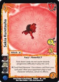 Sekia Kuretsuha - Street Fighter vs. Darkstalkers - UniVersus card