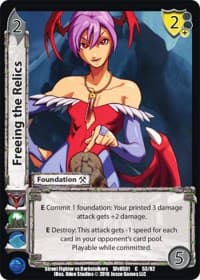 Freeing the Relics - Street Fighter vs. Darkstalkers - UniVersus card