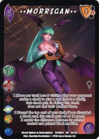Morrigan** - Street Fighter vs. Darkstalkers - UniVersus card