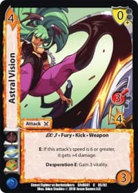 Astral Vision - Street Fighter vs. Darkstalkers - UniVersus card