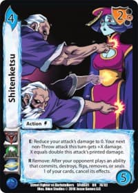 Shitenketsu - Street Fighter vs. Darkstalkers - UniVersus card