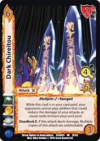 Dark Chireitou - Street Fighter vs. Darkstalkers - UniVersus card