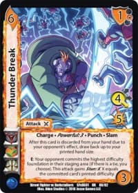 Thunder Break - Street Fighter vs. Darkstalkers - UniVersus card