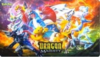 Pokemon TCG: Dragon Majesty Super-Premium Playmat - Pokemon International Playmats - Playmats card