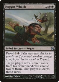 Noggin Whack - Morningtide - Magic: The Gathering card
