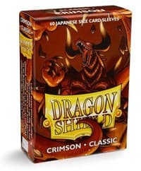 Dragon Shield Classic Japanese Sleeves - Crimson (60-Pack) - Dragon Shield Card Sleeves - Card Sleeves card