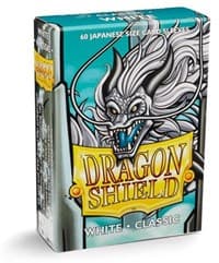 Dragon Shield Classic Japanese Sleeves - White (60-Pack) - Dragon Shield Card Sleeves - Card Sleeves card