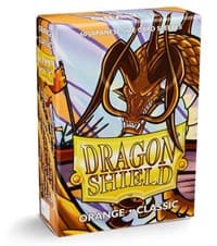 Dragon Shield Classic Japanese Sleeves - Orange (60-Pack) - Dragon Shield Card Sleeves - Card Sleeves card