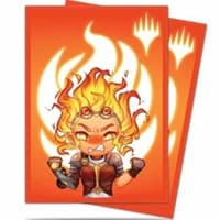 Chibi Collection - Chandra Maximum Power (100-Pack) - Ultra Pro Card Sleeves - Card Sleeves card