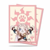 Chibi Collection - Ajani Lion Hug (100-Pack) - Ultra Pro Card Sleeves - Card Sleeves card