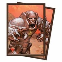 Karn, Silver Golem Standard Deck Protector sleeves for Magic (100-Pack) - Ultra Pro Card Sleeves - Card Sleeves card