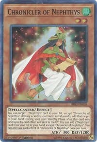 Chronicler of Nephthys - Hidden Summoners - YuGiOh card