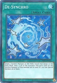 De-Synchro - Hidden Summoners - YuGiOh card