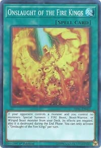Onslaught of the Fire Kings - Hidden Summoners - YuGiOh card